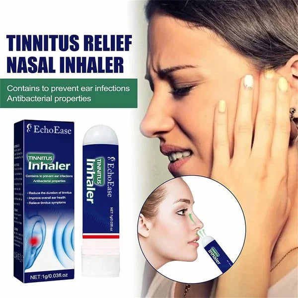 🦻 EchoEase Instant Tinnitus Relief Nasal Inhaler